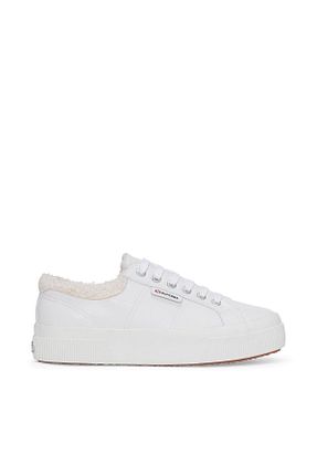 کفش اسنیکر آبی زنانه بند دار Superga - کد 852381712