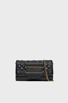 کیف دوشی مشکی زنانه چرم مصنوعی Love Moschino - کد 850918233