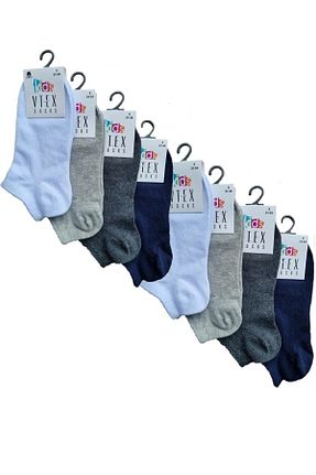 جوراب طوسی بچه گانه پنبه - الاستین vtex socks - کد 703406230