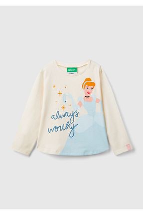 تیشرت نباتی بچه گانه رگولار United Colors of Benetton - کد 859281778