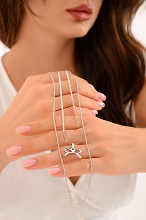 گردنبند استیل ( فولاد ) طلائی زنانه استیل (فولاد) Eylülün Takısı - کد 859361401