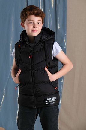 جلیقه مشکی بچه گانه رگولار Pina Kids - کد 859528504