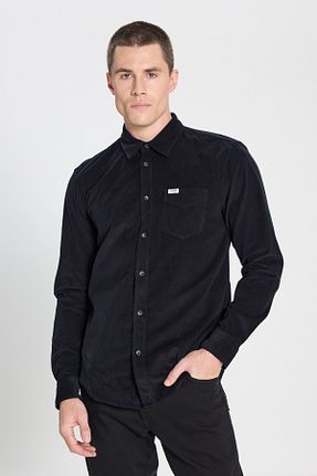 پیراهن مشکی مردانه رگولار Wrangler - کد 806423578