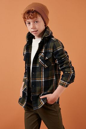 پیراهن خاکی بچه گانه رگولار Lela - کد 343172838