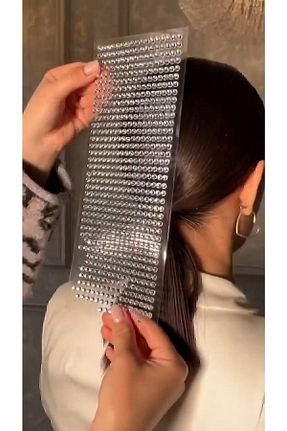 سایر اکسسوری مو سفید زنانه سنگ کریستال ruby face - کد 412401973