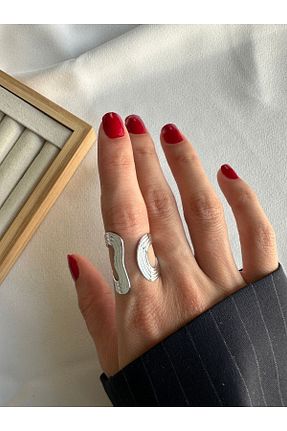 انگشتر جواهر زنانه روکش طلا ringbox - کد 859081470