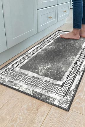 فرش آشپزخانه سفید پلی استر Bir Aksesuar - کد 806450807