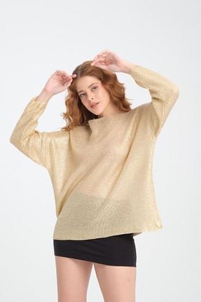 پلیور بژ زنانه ساده Su Moda - کد 859076534