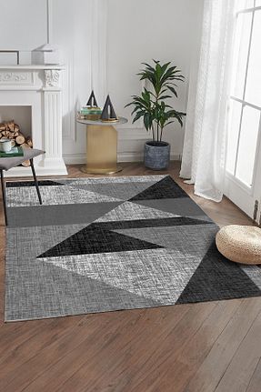 فرش طوسی قابل شستشو Bir Aksesuar - کد 796056712