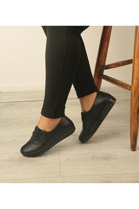 کفش کژوال مشکی زنانه چرم مصنوعی ASL SHOES STORE - کد 767224014