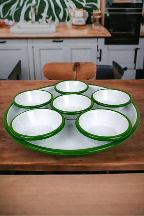 سرویس قهوه خوری سبز İnci Emaye - کد 832288693