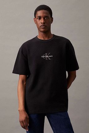 تیشرت مشکی مردانه رگولار Calvin Klein - کد 839640127