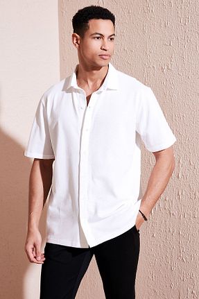 پیراهن نباتی مردانه رگولار Buratti - کد 814061561