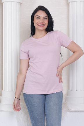 تیشرت صورتی زنانه Relaxed Tight Lady - کد 743970344