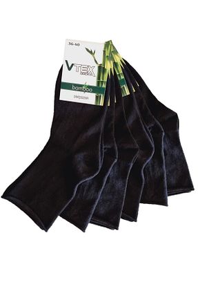 جوراب مشکی زنانه بامبو vtex socks - کد 461506343