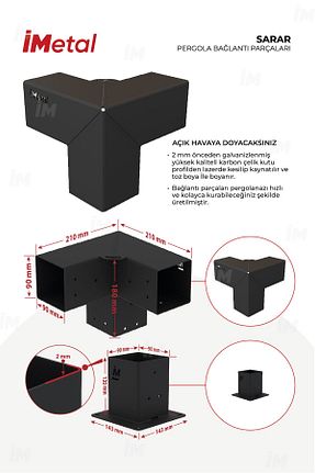 یراق آلات مبل طوسی imetal - کد 839167663