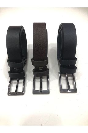 کمربند مشکی بچه گانه چرم خالص LUCYK&KİDS - کد 859395271