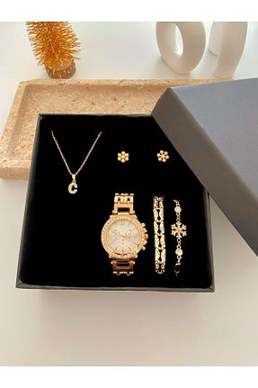 ساعت مچی طلائی زنانه 26-30 میلی متر Arzu Butik - کد 761243255