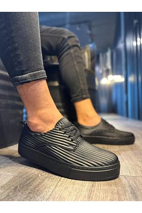 کفش کلاسیک مشکی مردانه چرم مصنوعی Rozero Shoes - کد 859377859
