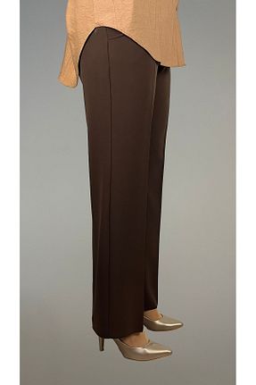 شلوار قهوه ای زنانه بافتنی Taşpınar Butik - کد 859369572