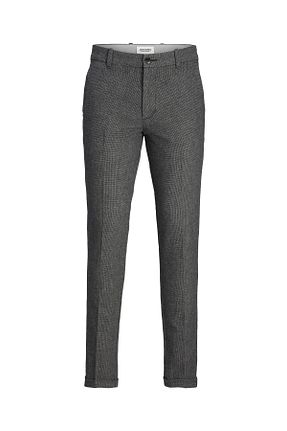 شلوار طوسی مردانه پنبه پلی استر Jack & Jones - کد 859133552