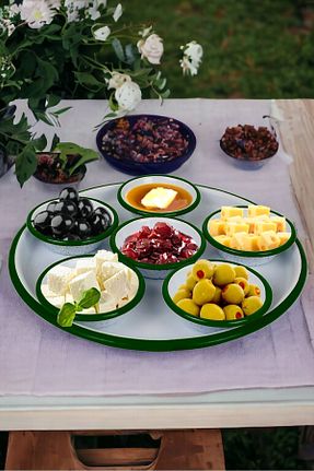 سرویس قهوه خوری سبز İnci Emaye - کد 832288693