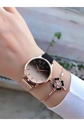 ساعت مچی مشکی زنانه 31-35 میلی متر Homies - کد 119272396