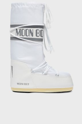 بوت برفی سفید زنانه پارچه ای Moon Boot - کد 1843395