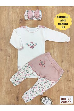 ست نوزادی نباتی بچه گانه پنبه ای Tomuycuk - کد 108147516