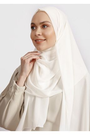 شال بژ زنانه شیفون Differenza - کد 859234977