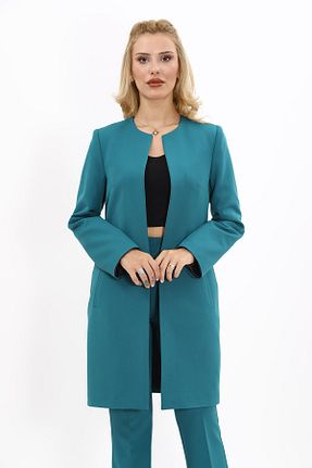 کت آبی زنانه رگولار ÖNDER ÖZSOY - کد 859371395