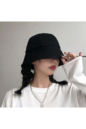 کلاه مشکی زنانه پنبه ای DEEFWEAR - کد 859789992
