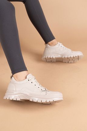 کفش کژوال بژ زنانه چرم مصنوعی Getcho - کد 859399940