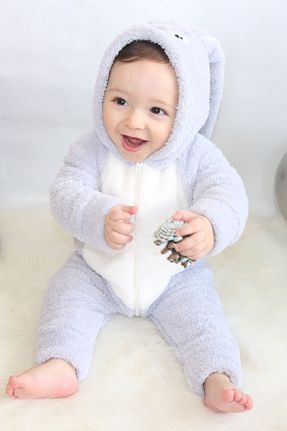 سرهمی خواب طوسی بچه گانه Polar Baby Animals - کد 859536985
