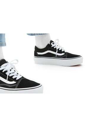 کفش اسنیکر بنفش زنانه بند دار Vans - کد 859586232