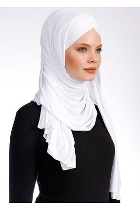 روسری سفید Ecardin - کد 859718381