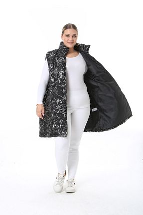 جلیقه سایز بزرگ مشکی زنانه سایز بزرگ XL Modam - کد 859864581