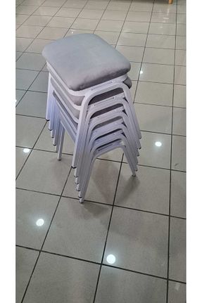 چهارپایه سفید MUTLU ALIŞVERİŞ MERKEZİ - کد 859778287