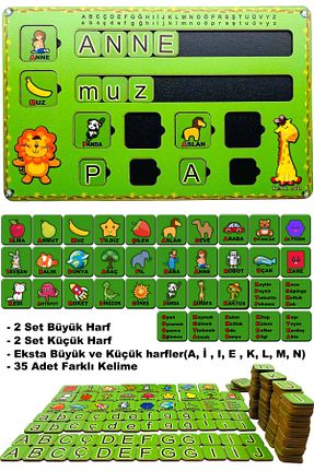اسباب بازی آموزشی Türkçe Mim Ar Design - کد 710382961