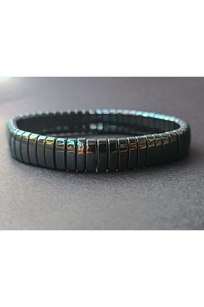 دستبند جواهر مشکی مردانه سنگ طبیعی MrsBlack - کد 859647366