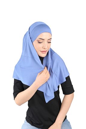 روسری آبی Ecardin - کد 859720451