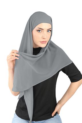 روسری مشکی شیفون Ecardin - کد 859721800