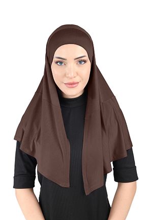 روسری قهوه ای Ecardin - کد 859721869
