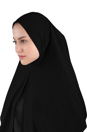 روسری مشکی پنبه ای Ecardin - کد 859774101