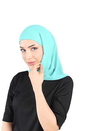 روسری سبز شیفون Ecardin - کد 859723657