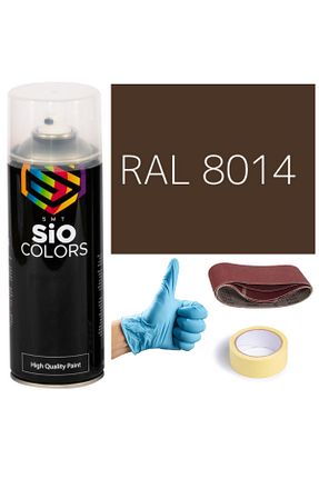 رنگ اسپری قهوه ای sıocolors - کد 859831416