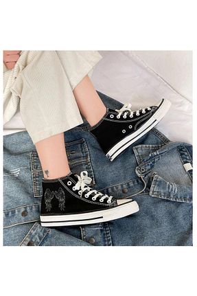 کفش پیاده روی مشکی زنانه پارچه ای DEEFWEAR - کد 859626689