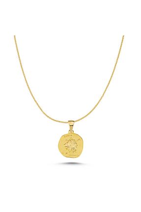 گردنبند طلا زرد زنانه 14 عیار HEMS JEWELLERY - کد 782788168