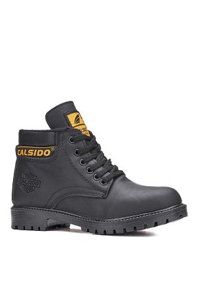 بوت / نیم بوت مشکی زنانه چرم مصنوعی AlbiShoes - کد 859634038