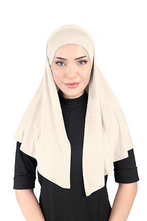 روسری بژ Ecardin - کد 859720964
